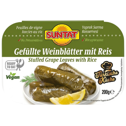 Suntat Stuffed Vine Leaves TRAY 10x200g