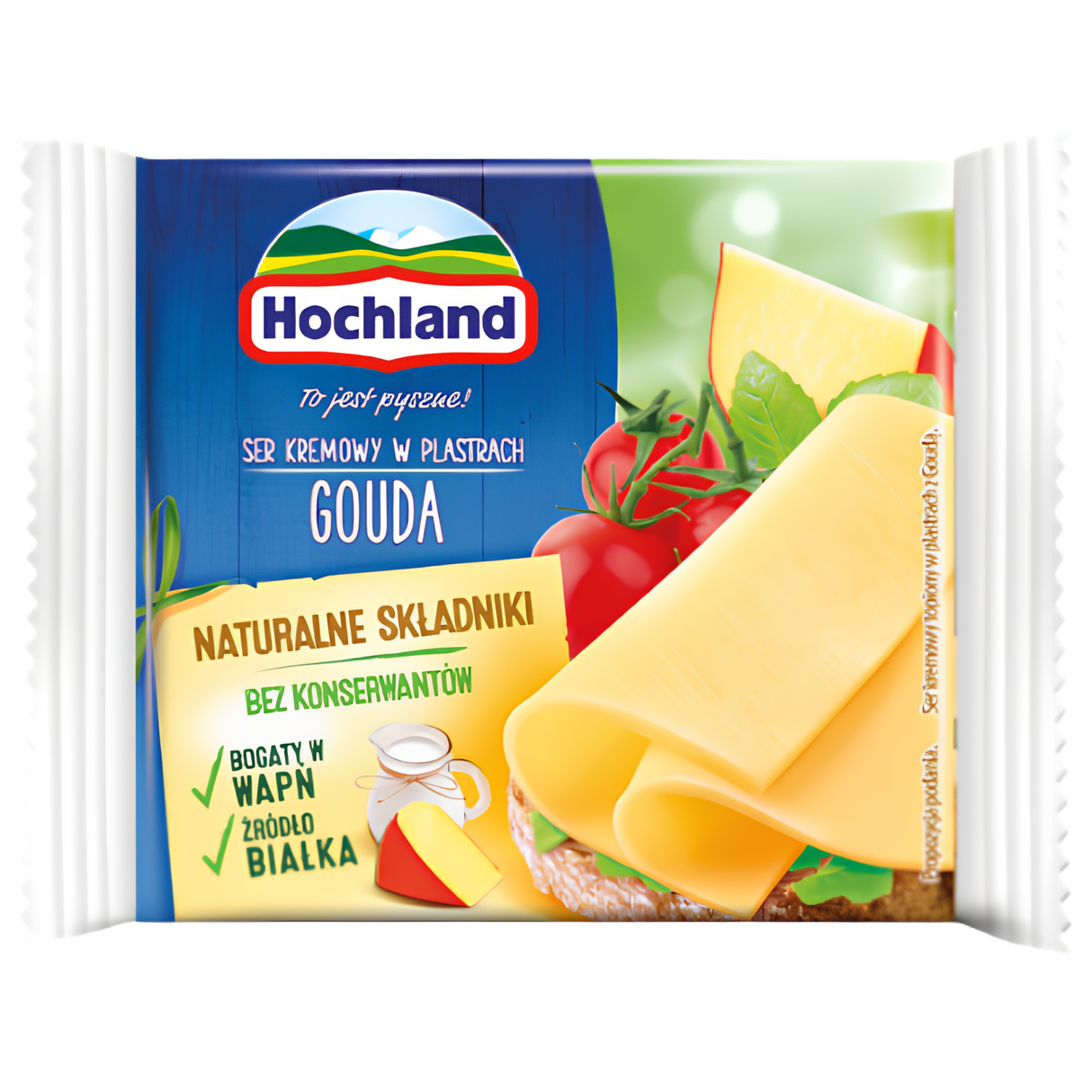 Hochland Cheese Slices-gouda 12x130g