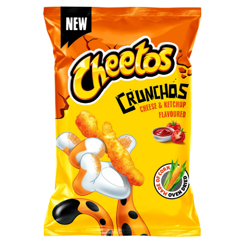 Cheetos Crunchos Cheese & Ketchup 20X165G dimarkcash&carry