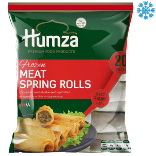 Humza Chicken Spring Roll 10X650G (20 Pieces) - Collection Only Frozen Product dimarkcash&carry