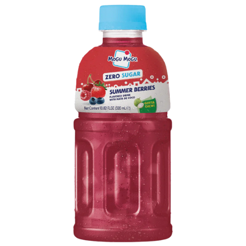 Mogu Mogu Summer Berries Zero Sugar Drink 24X320Ml dimarkcash&carry