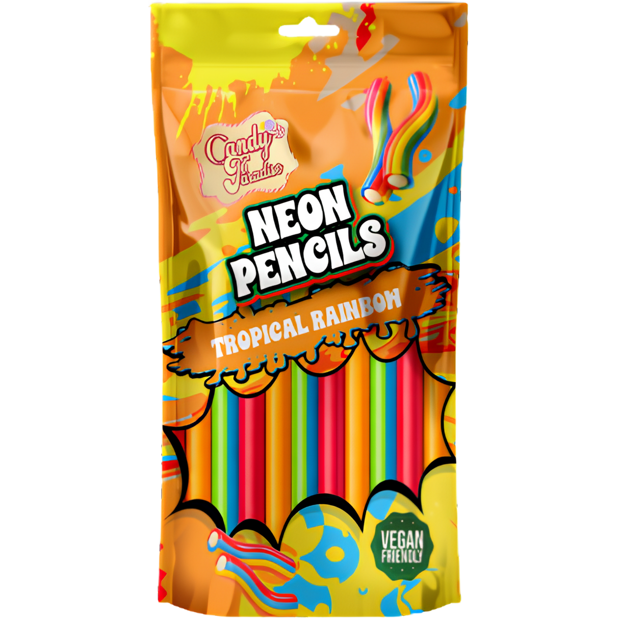 Neon Pencils Tropical Rainbow 12X130g dimarkcash&carry