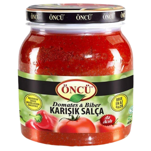 Oncu Mixed Tomato And Pepper Paste 6X1600G dimarkcash&carry