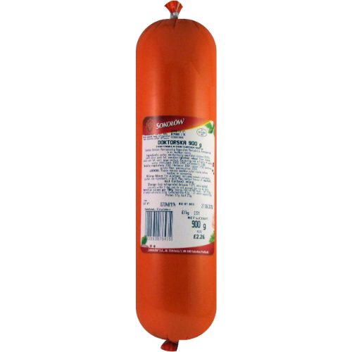 Sokolow Doktorska -Yellow Sausage (SINGLE) 900G dimarkcash&carry