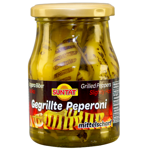 Suntat Grilled Greek Pepper Pickles 10X370Cc dimarkcash&carry