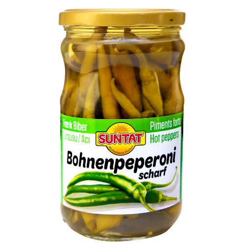 Suntat Pickles Hot Frenk Peppers 12X660Cc dimarkcash&carry