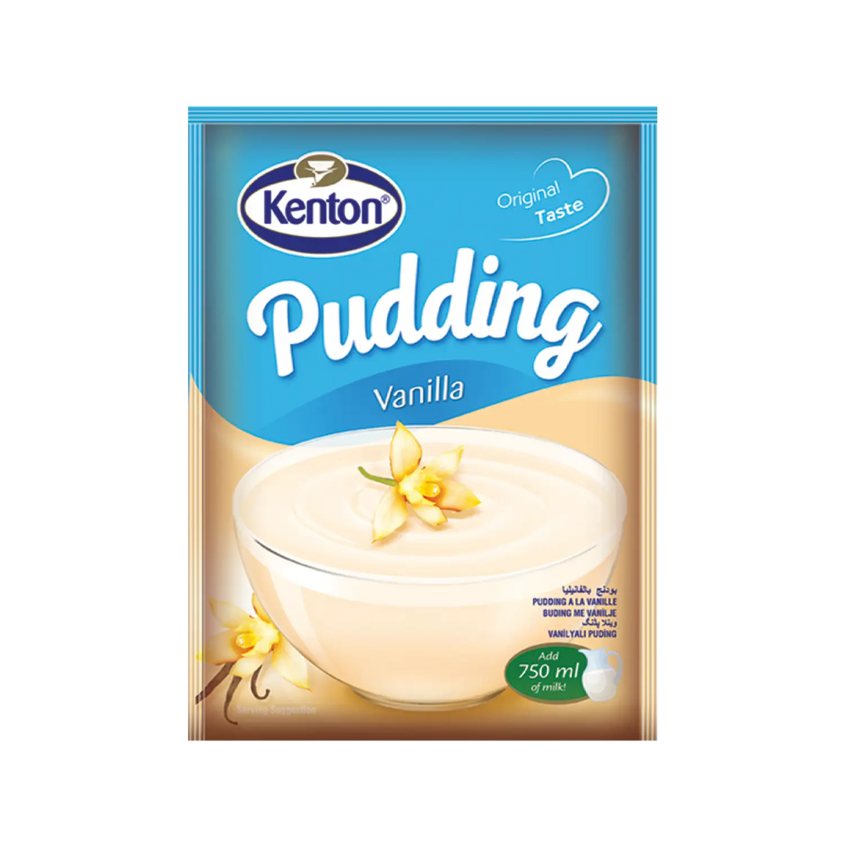 Kenton Pudding Vanilla 89p PM 12x125g dimarkcash&carry