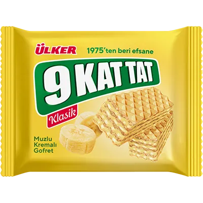 Ulker 9 Kat Tat Banana Wafer 24x39g