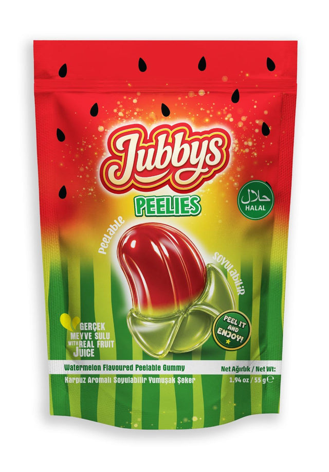 Jubby Peelable Watermelon (Halal) 12X55G dimarkcash&carry