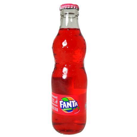 Fanta Strawberry Glass Bottle 12x250ml dimarkcash&carry