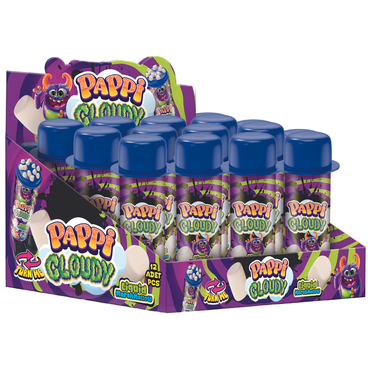 Pappi Cloudy Liquid Marshmallow 12x15g dimarkcash&carry