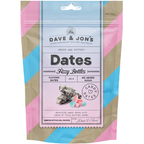 Dave & Jon's Fizzy Bottles Dates 16x125g dimarkcash&carry