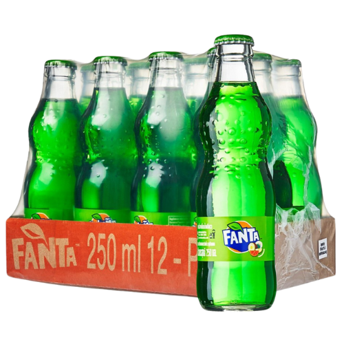 Fanta Fruit Punch Glass Bottle 12x250ml dimarkcash&carry