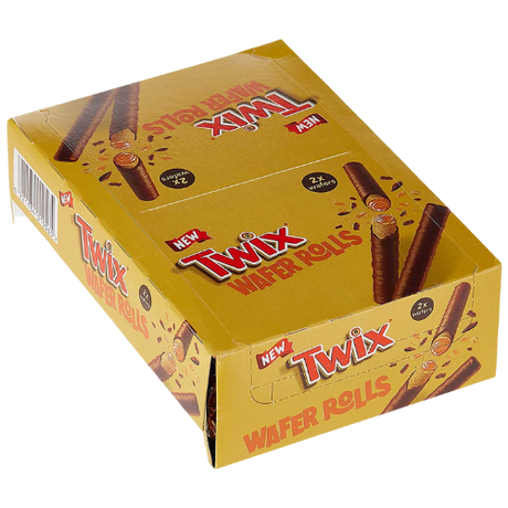 Twix Wafer Rolls 12x22.5g dimarkcash&carry