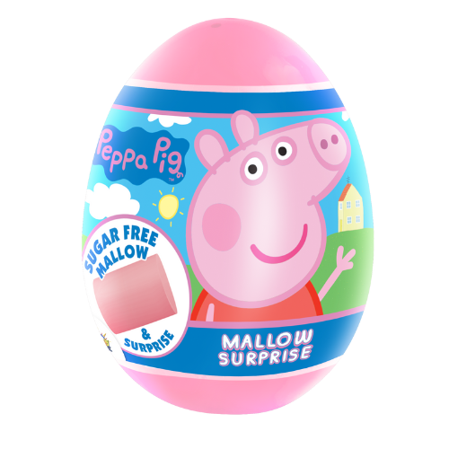 Mallow Surprise Eggs (Peppa Pig + Paw Patrol) 18x2g dimarkcash&carry