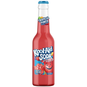 Kool Aid Tropical Punch Glass Bottles 12x355ml