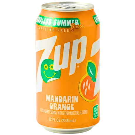 7 Up Mandarin Orange 12x355ml dimarkcash&carry