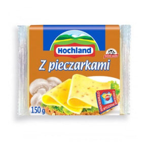 Hochland Cheese Slices-ham 12x130g dimarkcash&carry