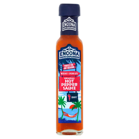 Encona West Ind. Hot Pepper Sauce 6X142Ml