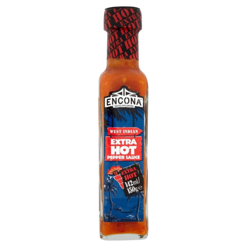 Encona Extra Hot Pepper Sauce 6X142Ml