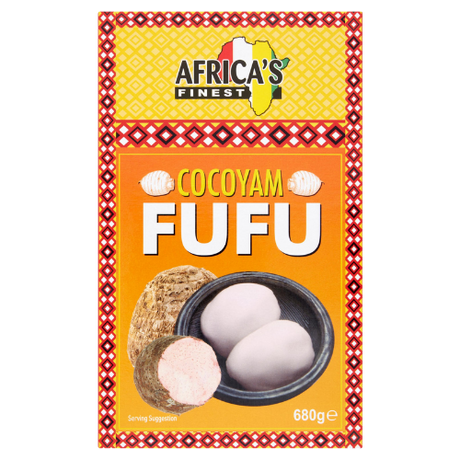 Africa'S Finest Cocoyam Fufu Flour 6X680G