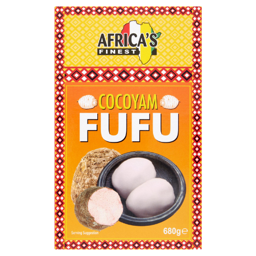 Africa'S Finest Cocoyam Fufu Flour 6X680G