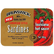 Brunswick Sardines -Louisiana Hot 12X106G