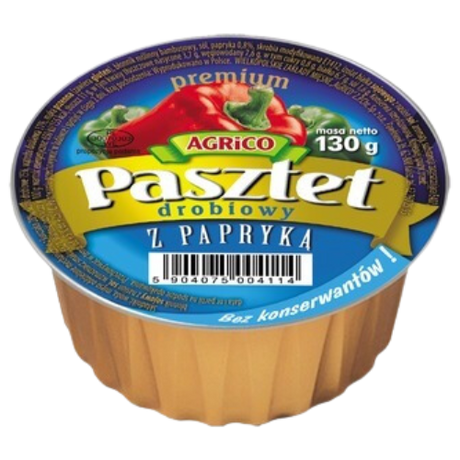 Agrico Premium Chicken Pate-Paprica 12X130G (PM) dimarkcash&carry