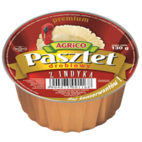 Agrico Premium Chicken Pate-Turkey 12X130G (PM) dimarkcash&carry