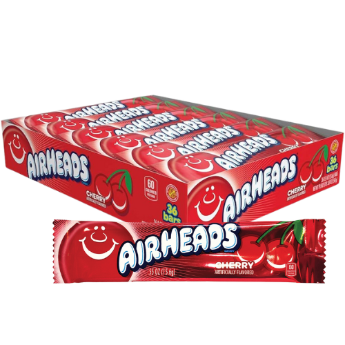 Airheads Cherry 36X16G (0.55Oz) dimarkcash&carry