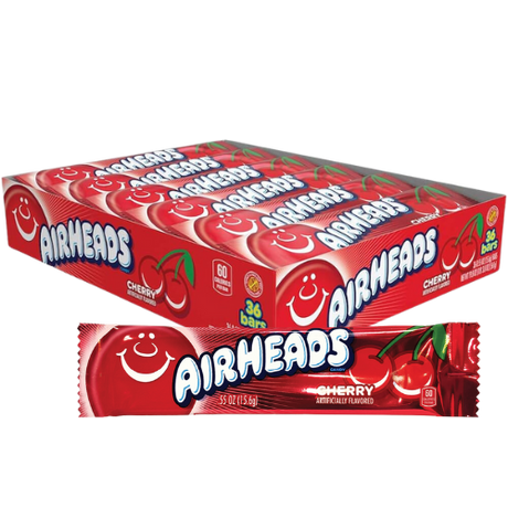 Airheads Cherry 36X16G (0.55Oz) dimarkcash&carry