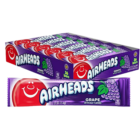 Airheads Grape 36X16G (0.55Oz) dimarkcash&carry