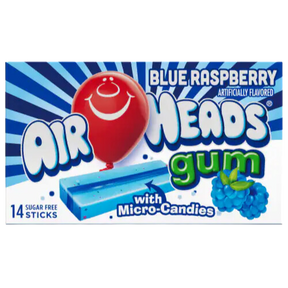 Airheads Blue Raspberry Chewing Gum 12X34G (1.185Oz) dimarkcash&carry