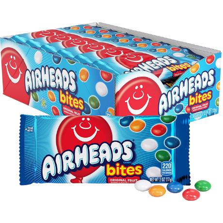 Airheads Bites  Original Fruits 18X57G (36Oz) dimarkcash&carry