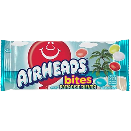 Airheads Bites Paradise Blends 18X57G (36Oz) dimarkcash&carry