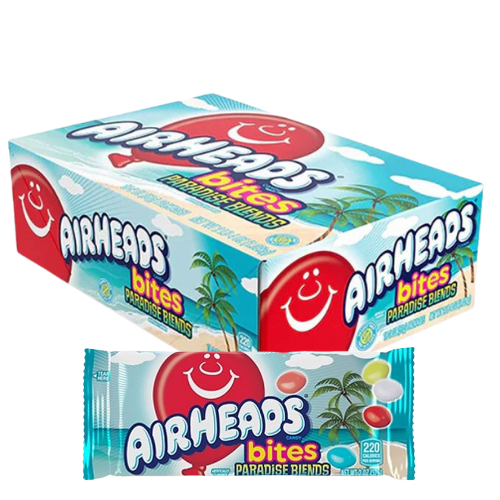 Airheads Bites Paradise Blends 18X57G (36Oz) dimarkcash&carry