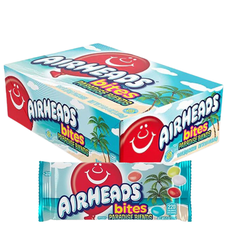 Airheads Bites Paradise Blends 18X57G (36Oz) dimarkcash&carry