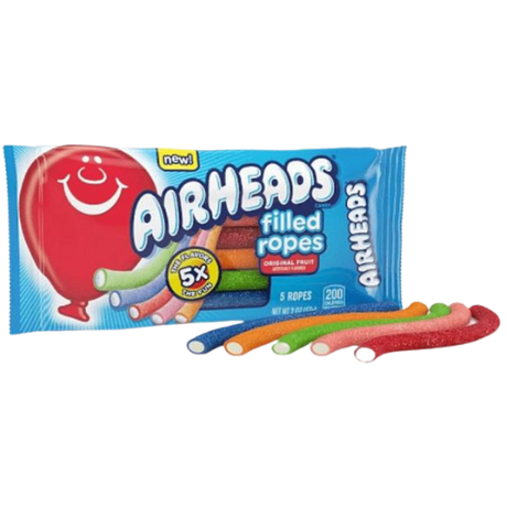 Airheads Filled Ropes Original Fruits 18X57G dimarkcash&carry