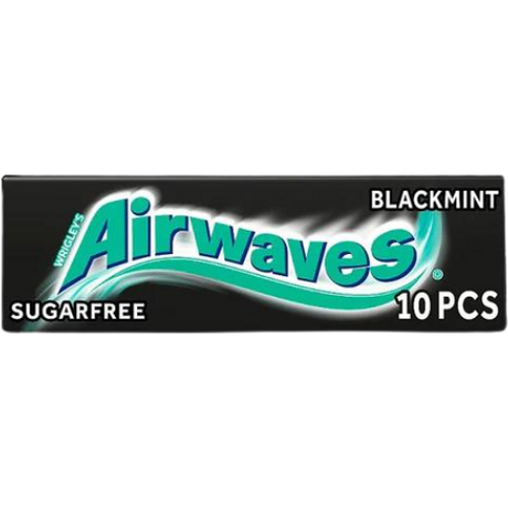 Airwaves Black Mint Chewing Gum 30x14g