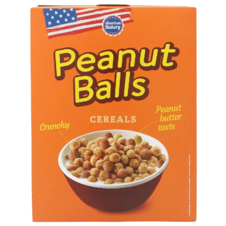 American Bakery Peanut Balls Cereal 11X165G dimarkcash&carry