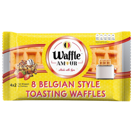 Waffle Amour Toasting Waffles 20x200g dimarkcash&carry