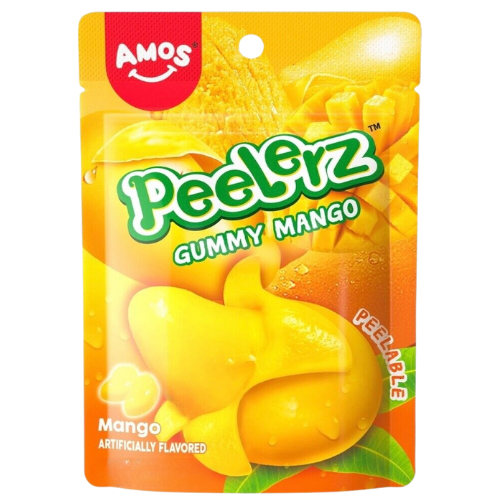 Amos Peelerz Gummy Mango Candy 12x120g dimarkcash&carry