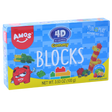 Amos 4D Gummy Blocks 12x100g dimarkcash&carry