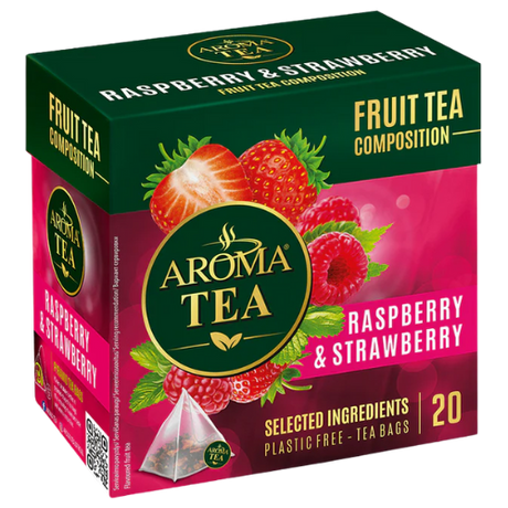 Aroma Tea Raspberry/Strawberry 10X40G