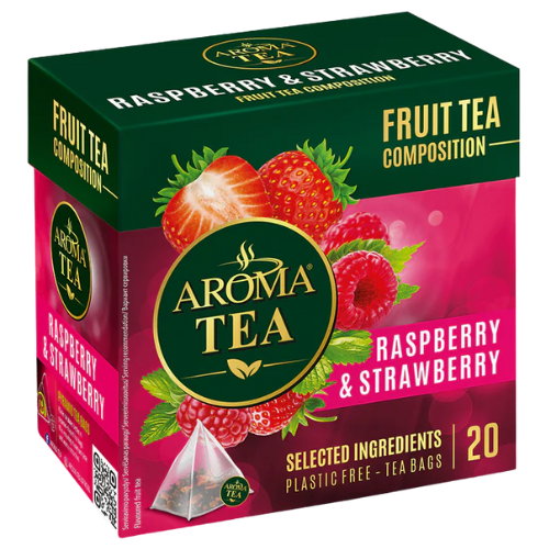 Aroma Tea Raspberry/Strawberry 10X40G