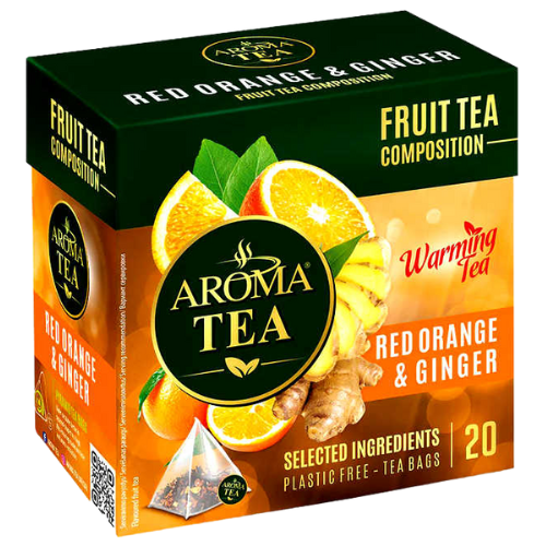 Aroma Tea Warming Orange/Ginger 10X40G