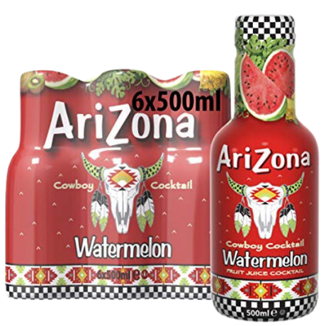 Arizona Watermelon 6X500Ml dimarkcash&carry