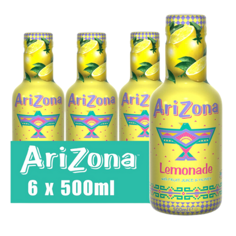 Arizona Lemonade With Honey 6X500Ml dimarkcash&carry