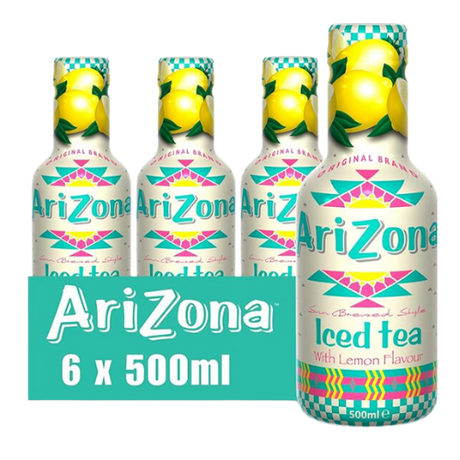 Arizona Iced Tea Lemon 6X500Ml dimarkcash&carry