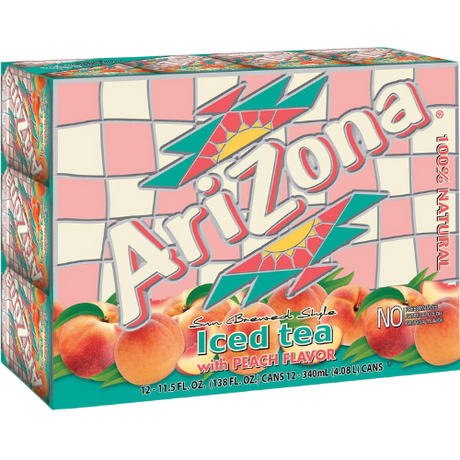 Arizona Iced Tea Peach 6X500Ml dimarkcash&carry